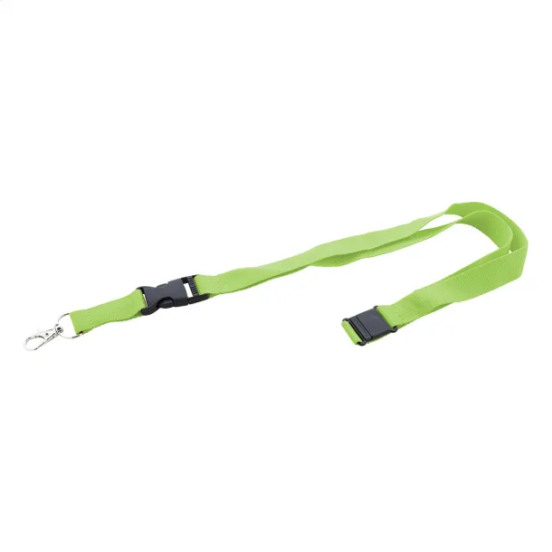 Revent Plus RPET lanyard Lime green