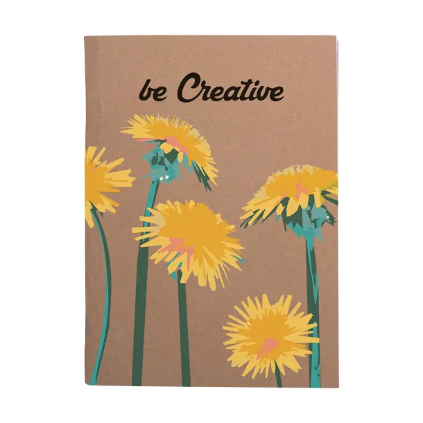 CreaNote A6 Eco personalizirani notes A6 Prirodna