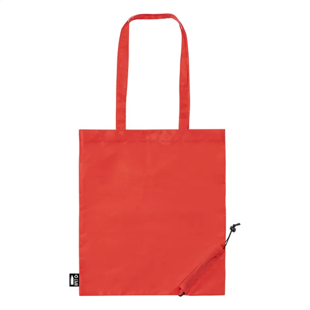 Berber foldable RPET shopping bag Red