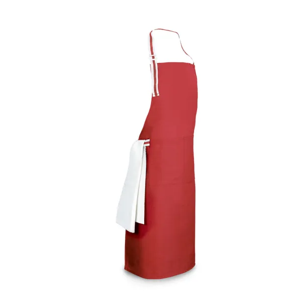 GINGER Apron Red