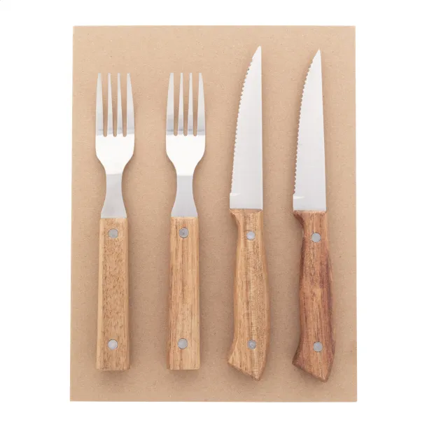 Tomahawk Set pribora za odreske Prirodna