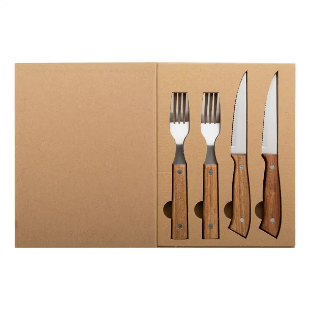 Tomahawk Set pribora za odreske Prirodna