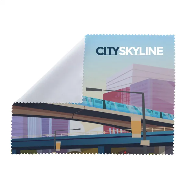 Dioptry XL RPET RPET krpica za čišćenje naočala Bijela