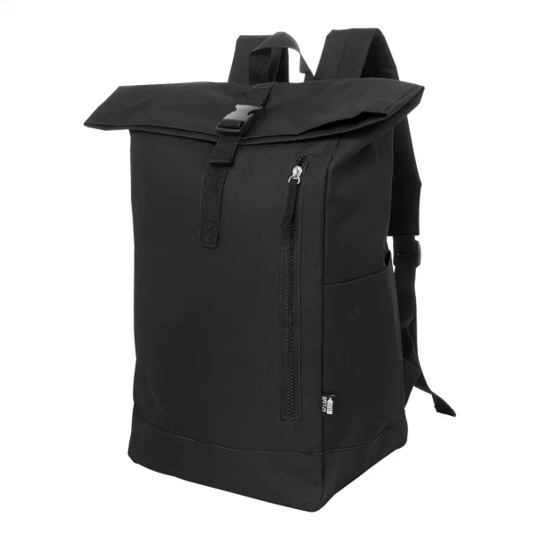 Reback RPET ruksak, 14" Crna