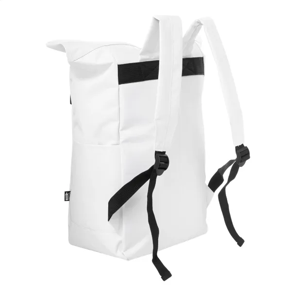 Reback RPET ruksak, 14" Bijela