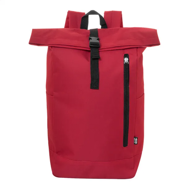 Reback RPET ruksak, 14" Crvena