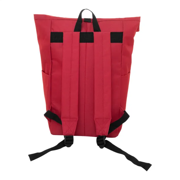 Reback RPET ruksak, 14" Crvena