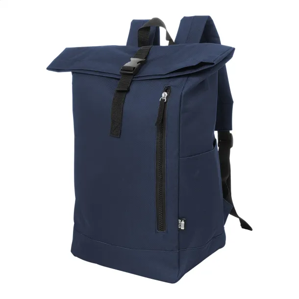 Reback RPET ruksak, 14" Tamno plava