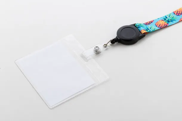 Subiner YoYo RPET personalizirani privjesak za ključeve/držač za propusnice Žuta