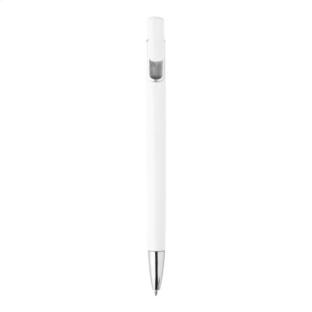 Rubri ballpoint pen Silver White
