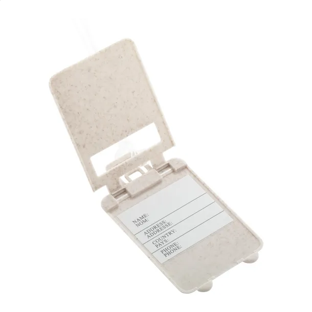 Tangerang luggage tag Natural