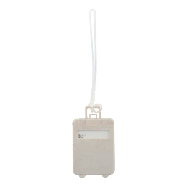 Tangerang luggage tag Natural