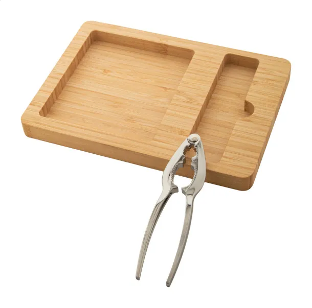 Valnott nutcracker set Natural