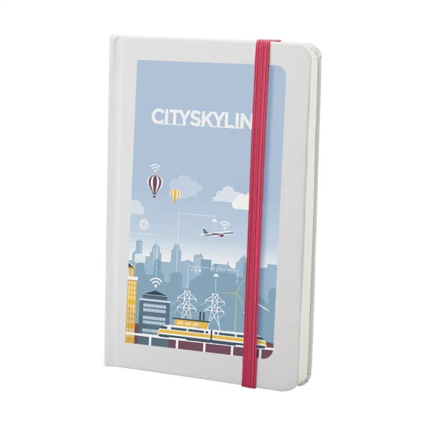 Pendula A6 notebook Pink White