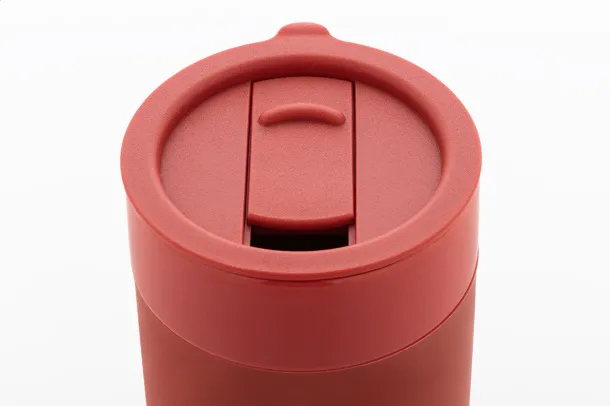 Liberica putna šalica, 300 ml Crvena