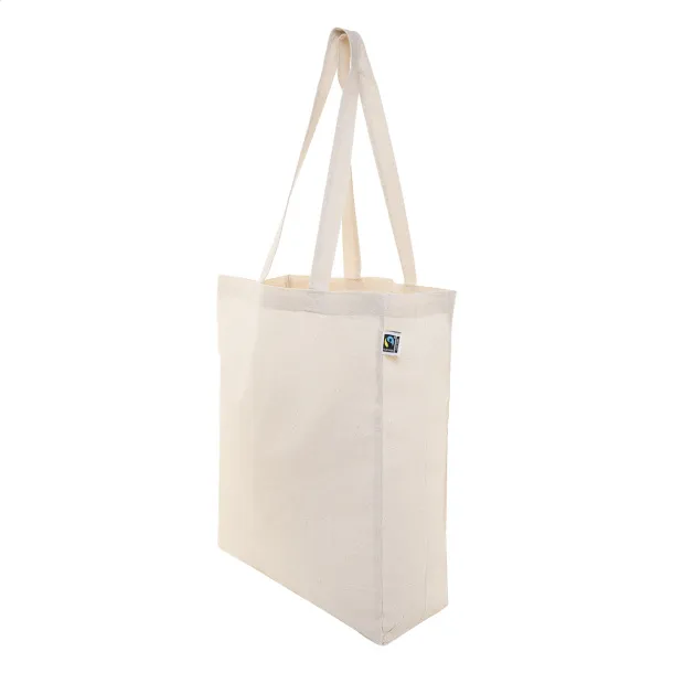 Fertote Plus Fairtrade shopping bag Natural