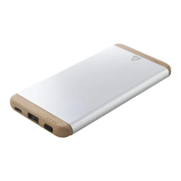 Ralubo Five prijenosna baterija, 5.000 mAh Srebrna
