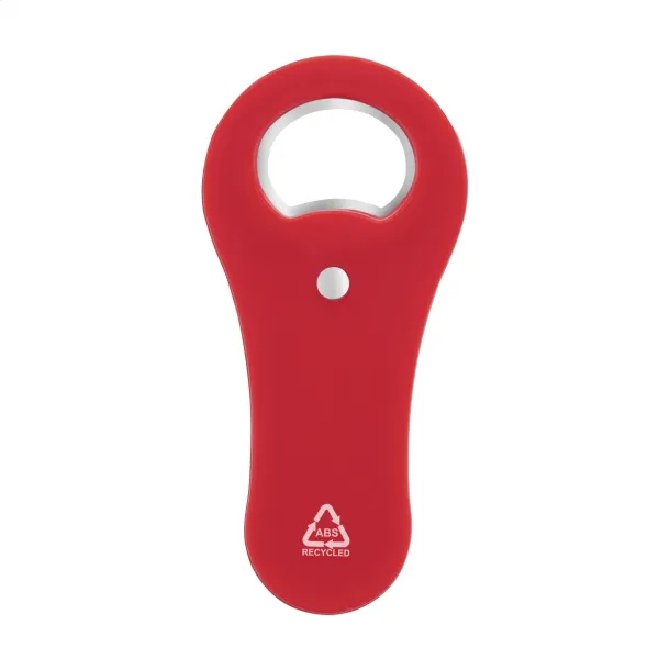 Swirl RABS bottle opener Red