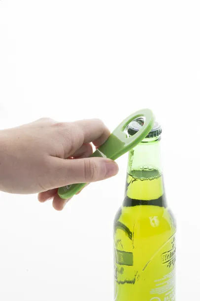 Swirl RABS bottle opener Green