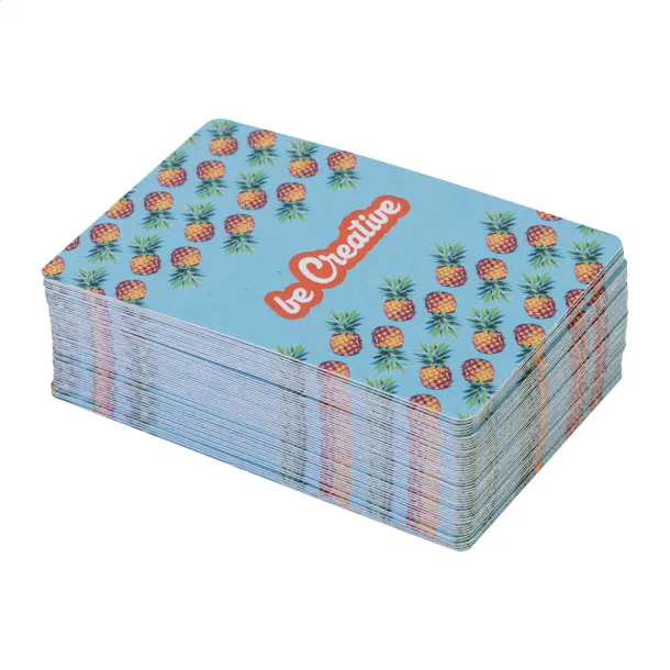 CreaCard Pocket personalizirane igraće karte Bijela