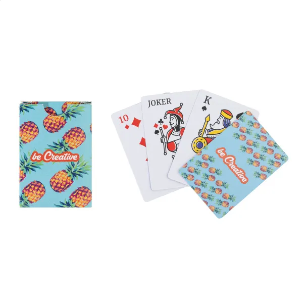 CreaCard Pocket personalizirane igraće karte Bijela