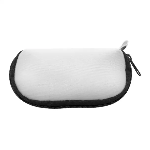 PrintSun Zip custom RPET sunglasses case Black