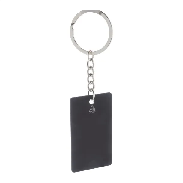 RectoShine privjesak za ključeve Crna