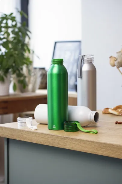 Ralusip boca od recikliranog aluminija, 600 ml Zelena