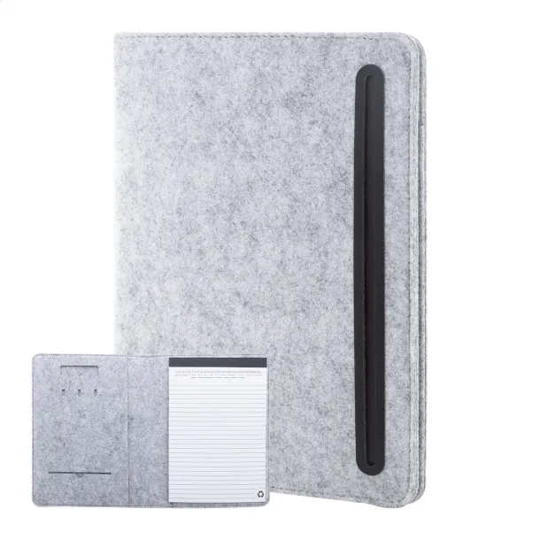 Refelt Meet A5 RPET felt document folder Grey