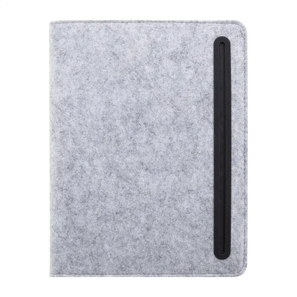 Refelt Meet notes mapa od RPET filca, A5 Siva