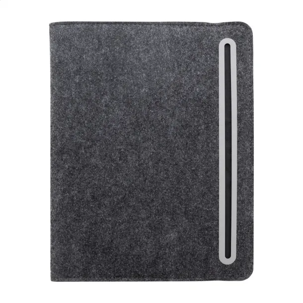 Refelt Meet A5 RPET felt document folder Dark grey