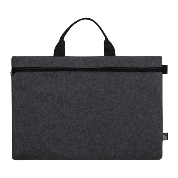 Slidox RPET document bag Black