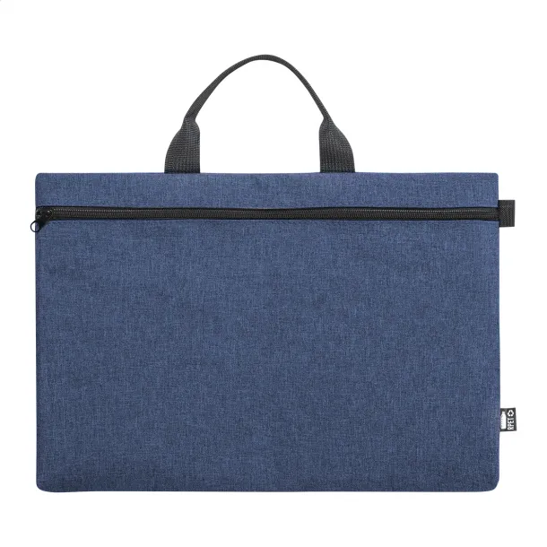 Slidox RPET document bag Dark blue