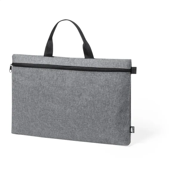 Slidox aktovka od RPET-a ash grey