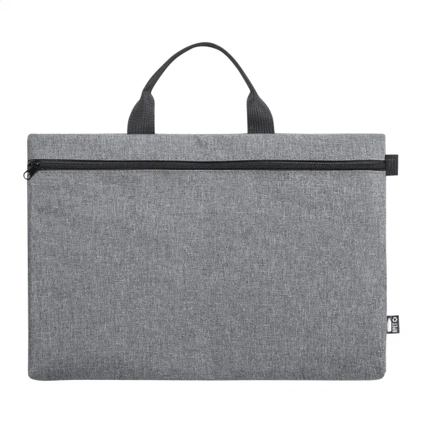 Slidox aktovka od RPET-a ash grey
