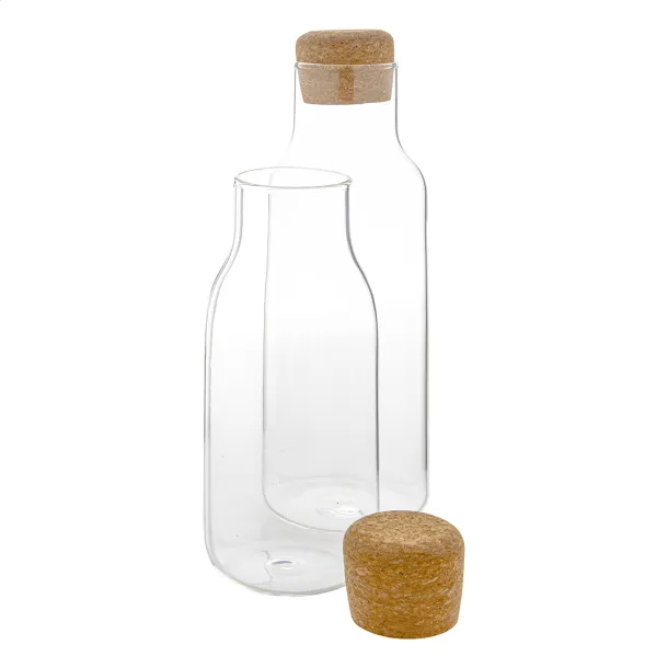 Molokai XL water carafe Transparent Natural