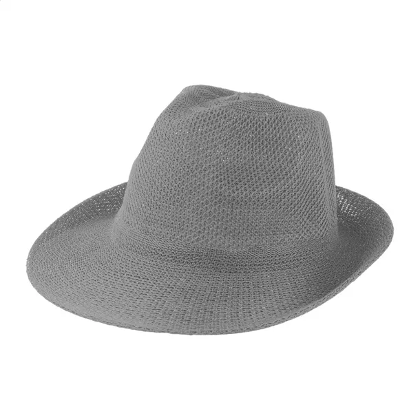 Willow straw hat Grey