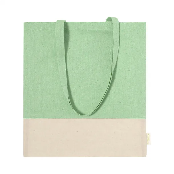 Konti cotton shopping bag Green