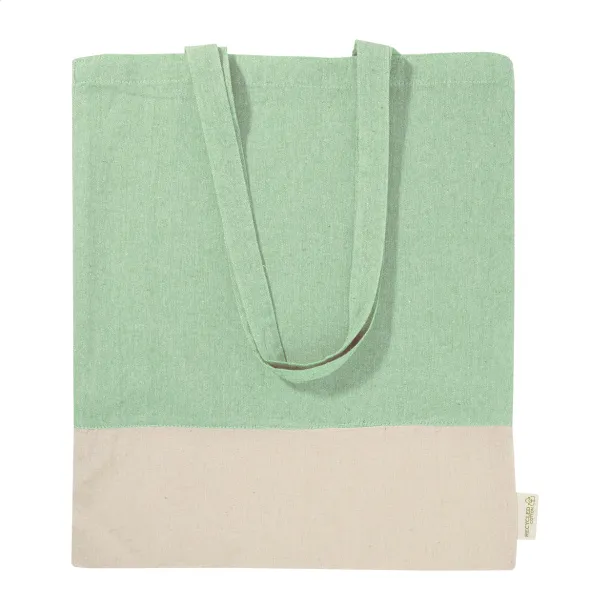 Konti cotton shopping bag Green