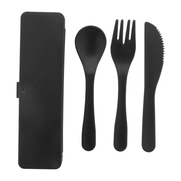 Camino cutlery set Black
