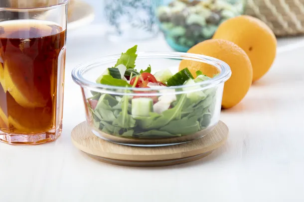 Ruttata glass lunch box Transparent Natural