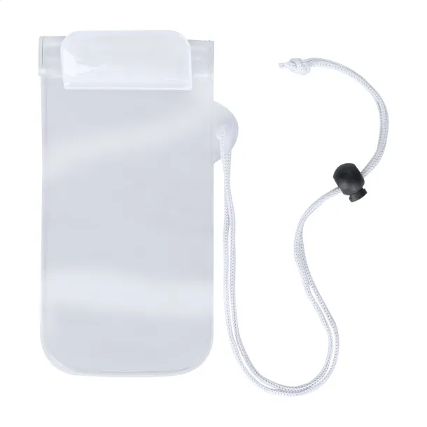 Wapro waterproof mobile case White Transparent