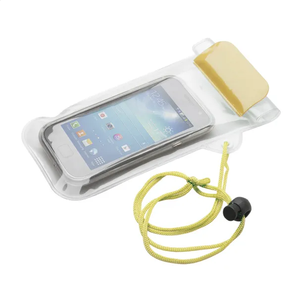 Wapro waterproof mobile case Yellow Transparent