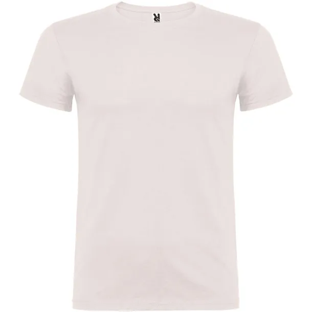 Beagle short sleeve men's t-shirt - Roly Vintage White