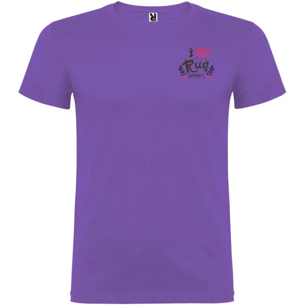 Beagle short sleeve men's t-shirt - Roly Irish purple