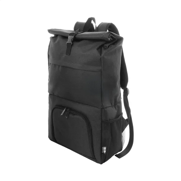 Chilltop RPET cooler backpack Black