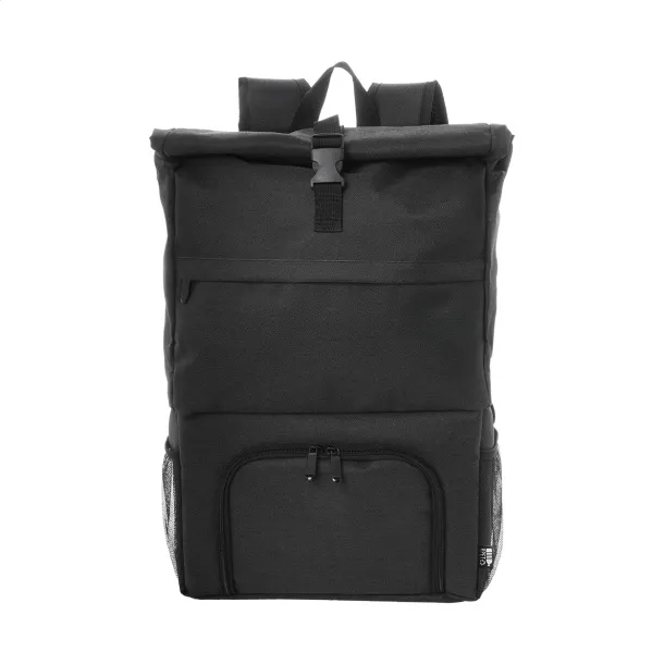 Chilltop RPET cooler backpack Black