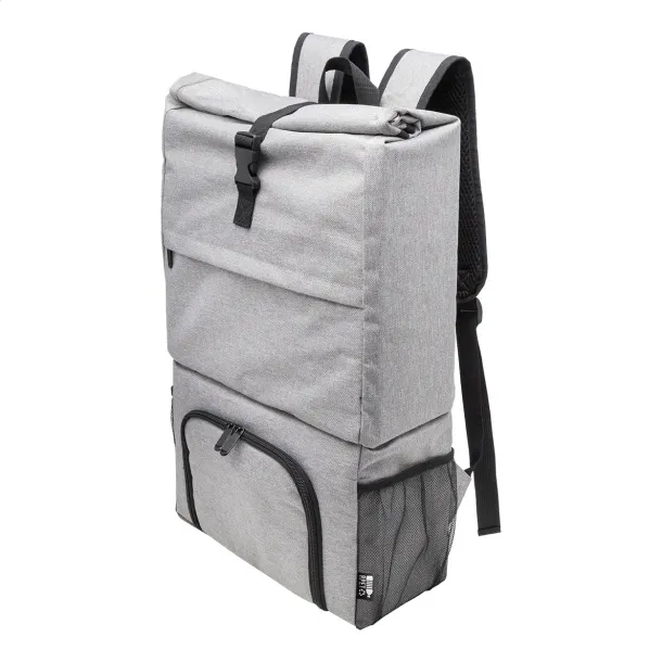 Chilltop RPET cooler backpack Grey