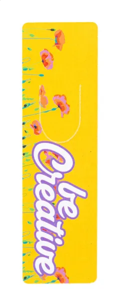 Bamler custom paper bookmark White