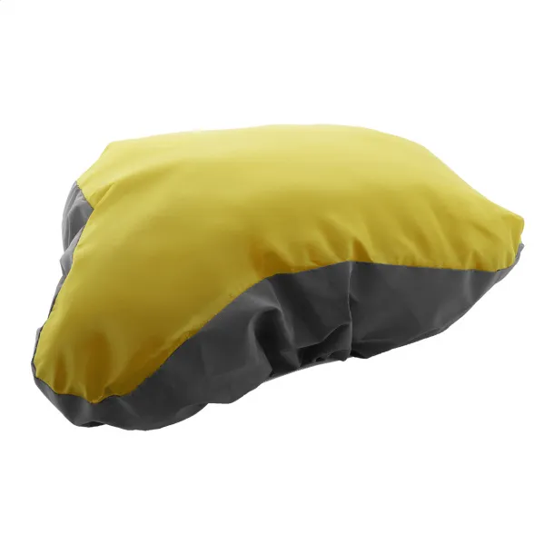 Lumiride reflective RPET bicycle seat cover Yellow